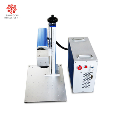 Máquina portátil pulsada 0.1m m Mark Line Width de Mini Fiber Desktop Laser Marking