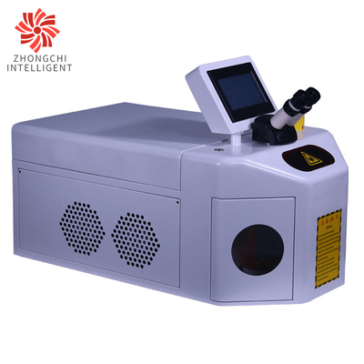 equipo de la soldadora de la joyería de 120W 40J con el microscopio 10X